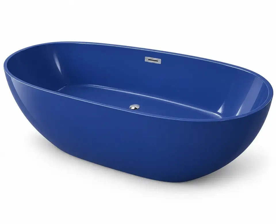 Lunera Safir 180x77x60 cm Bağımsız Küvet